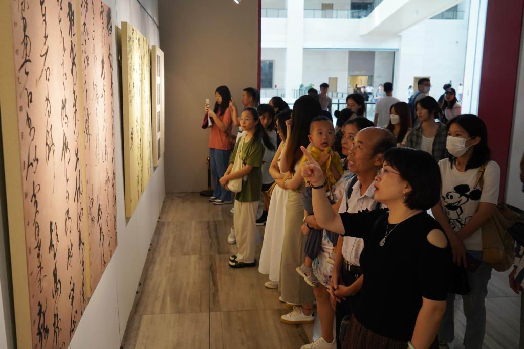 全国第三届书法临帖作品展(广西巡展)亮相南宁-新华网