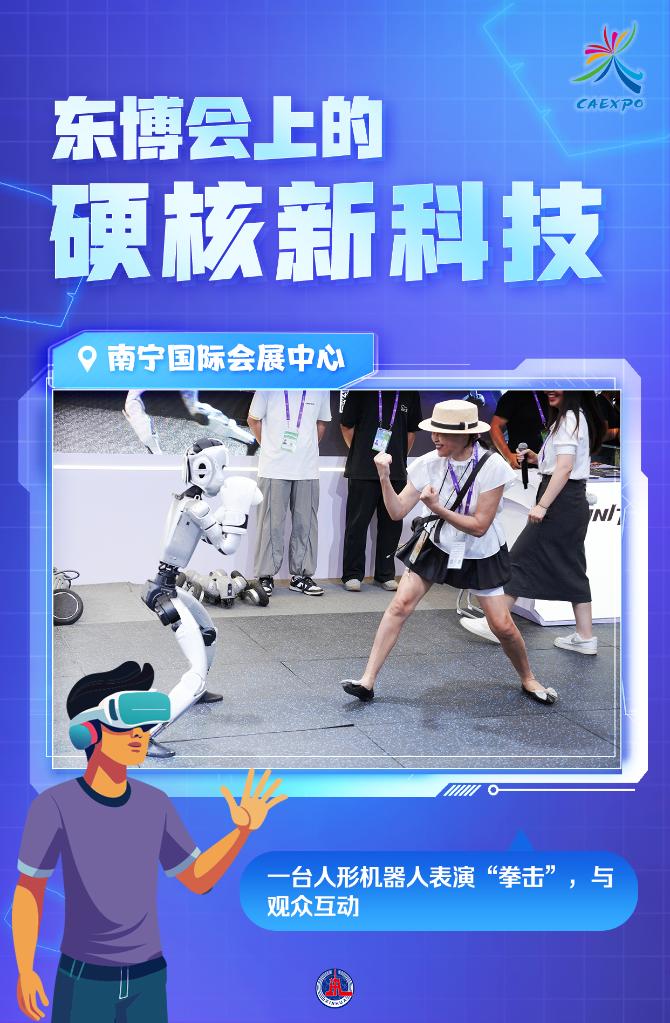（图表·海报）东博会上的硬核新科技