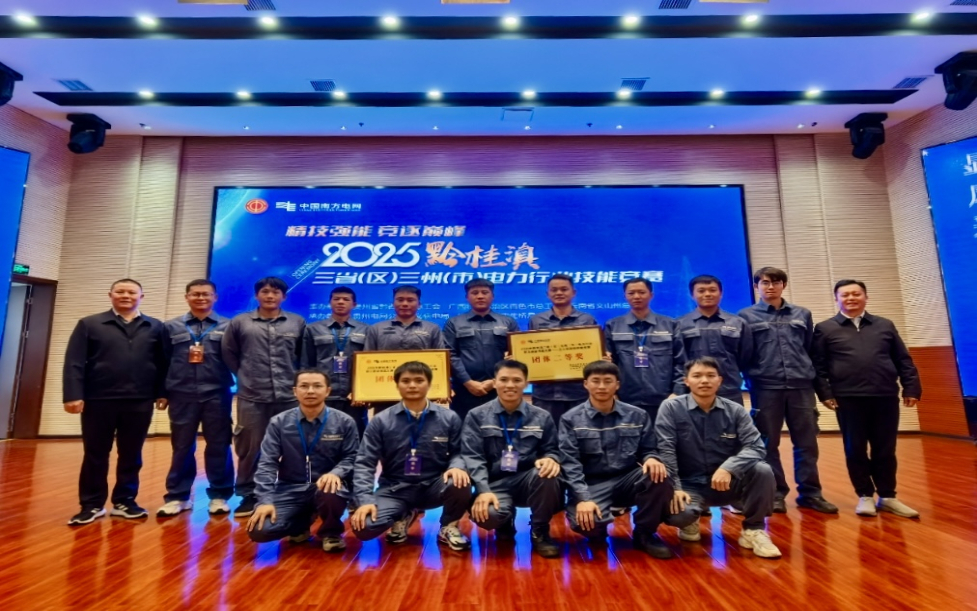 南网超高压公司百色局在三省三州电力行业技能大赛中喜获佳绩