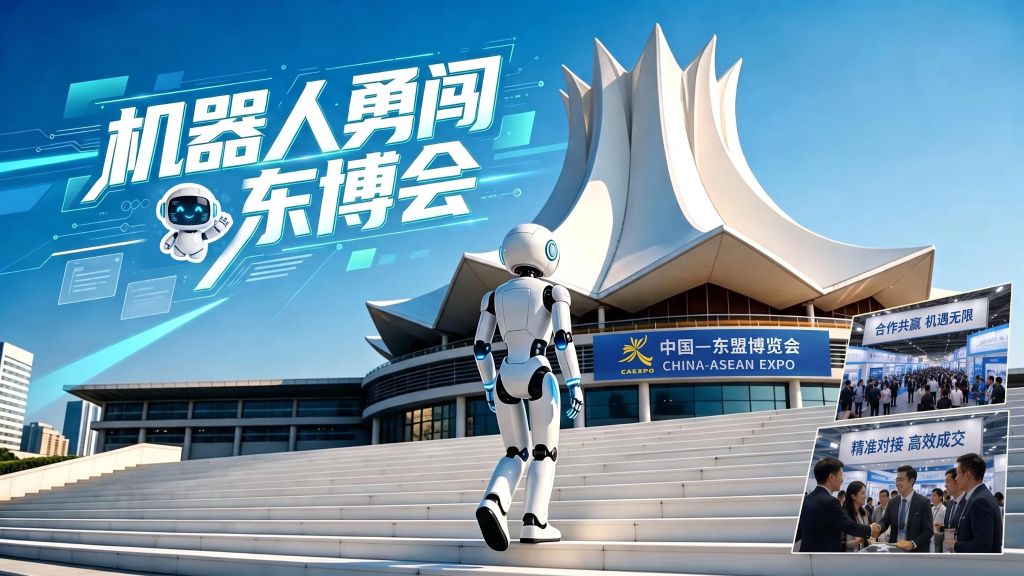AI短剧｜机器人勇闯东博会