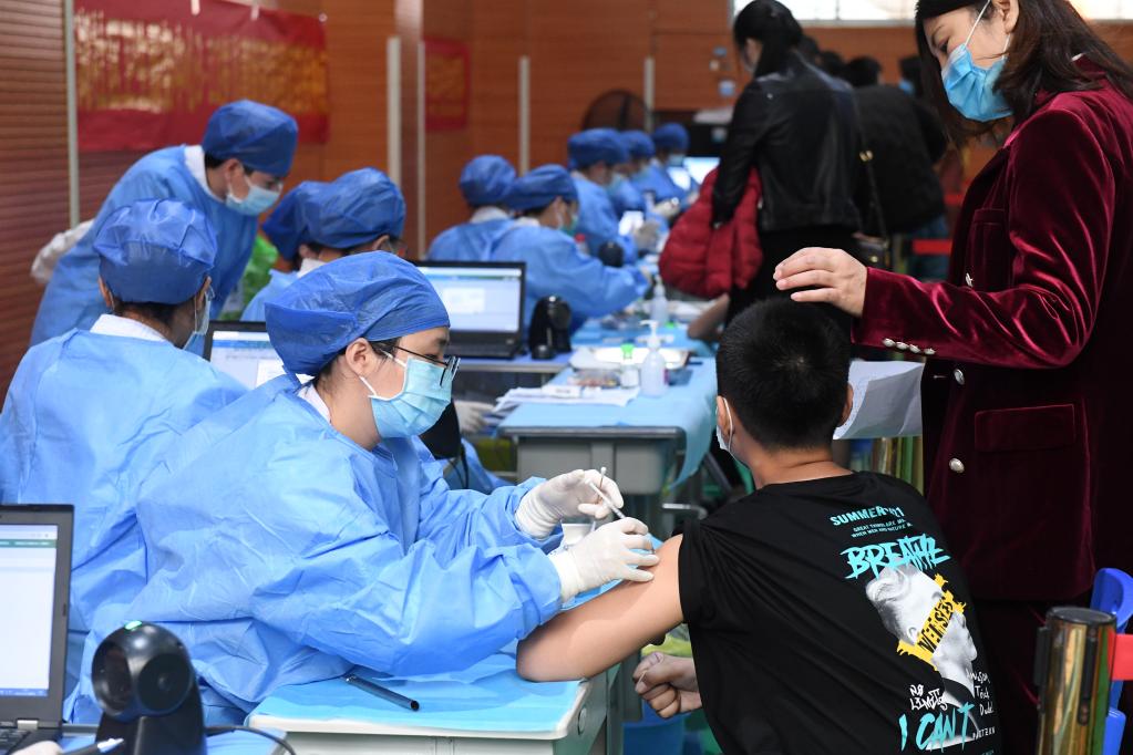 广西南宁：3至11岁人群新冠疫苗接种有序推进