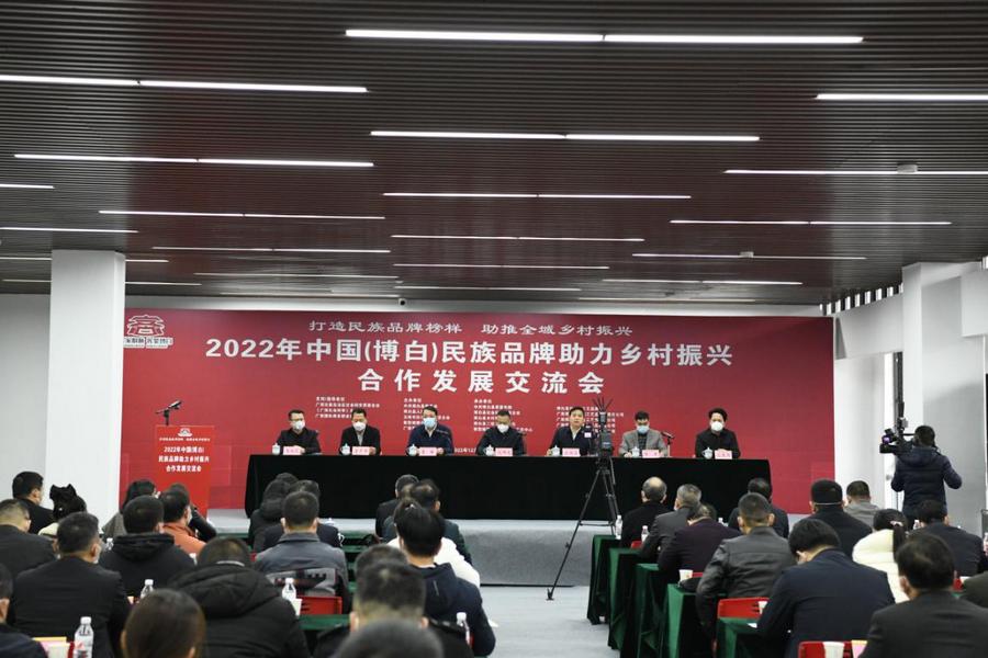 博白县举办2022年中国（博白）民族品牌助力乡村振兴合作发展交流会